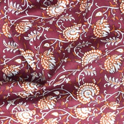 Tissu coton indien Amayra...