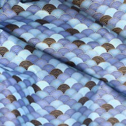 Tissu coton imprimé japonisant