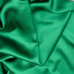 Tissu satin duchesse vert...