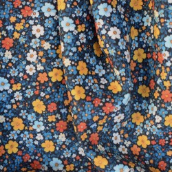 Tissu Batiste coton fleuri_...