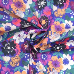 Tissu voile de coton...