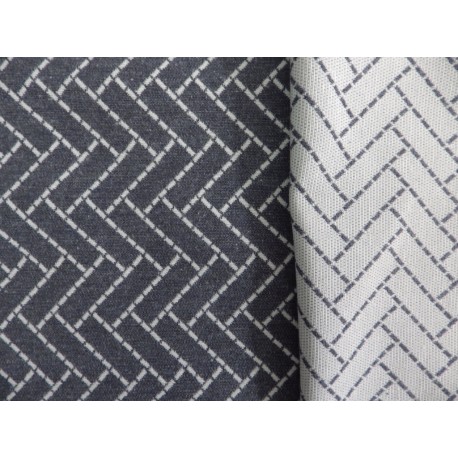 Jacquard  façon jean / réf  :  44455