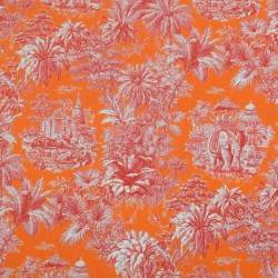 Tissu coton imprimé -...