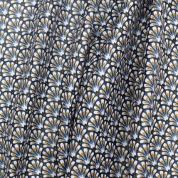 Tissu  enduit coton imprimé...