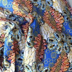 Tissu wax- Motif...