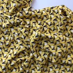 Tissu viscose imprimé...