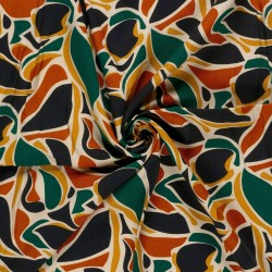 Tissu twill de viscose...