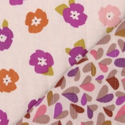 Tissu double gaze de coton...