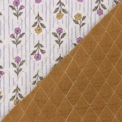 Tissu double gaze de coton...