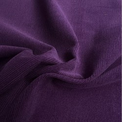 Tissu  velours milleraies...