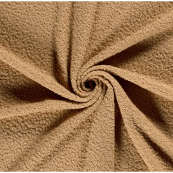 Tissu bouclette sherpa Beige