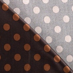 Tissu viscose satinée à...