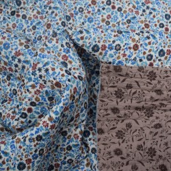 Tissu matelassé gaze de...
