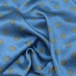 Tissu viscose satinée à...