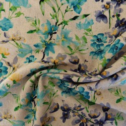 Tissu lin viscose : 44908