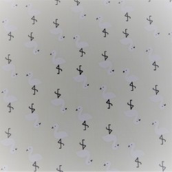 Tissu voile coton : 44622