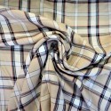 Tissu écossais lurex : 44700
