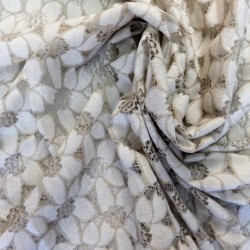 Tissu dentelle " flower" : 44212