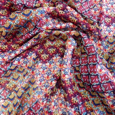 Tissu voile à fils lurex:  V 57029