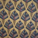 Tissu coton à feuillages EKOZI  : 57962