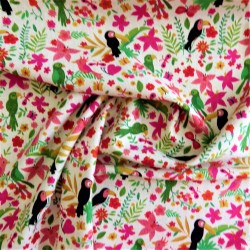 Tissu coton jungle : 57963