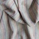 Tissu lin coton rayé : 58021