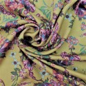 Tissu viscose sergé