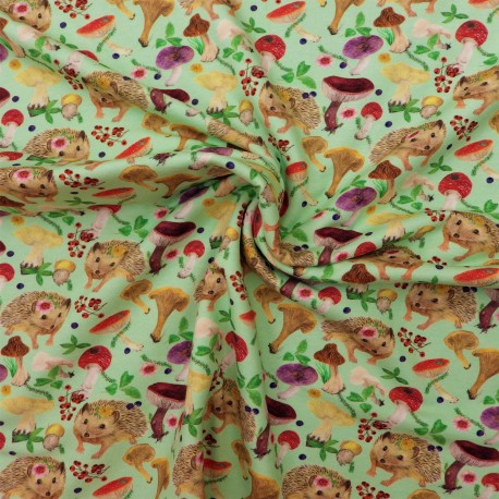 Tissu sweat forest : 21515