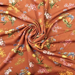 Tissu crêpe jersey :  21582