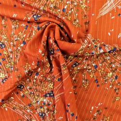 Tissu viscose à fils lurex : 22814