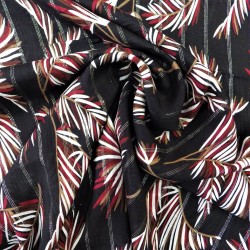 Tissu viscose à fils lurex : 22847 : 14.50€ le mètre