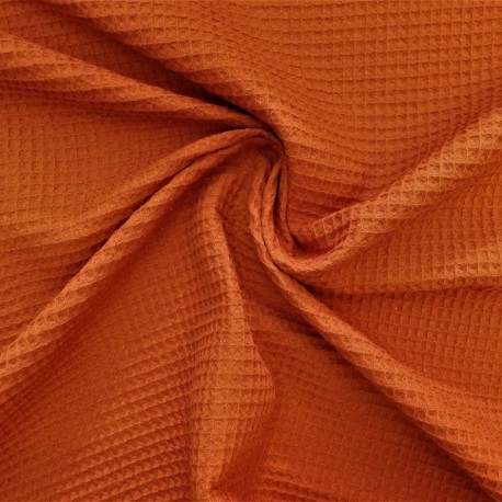 Tissu nid D'abeille coton / réf  12698