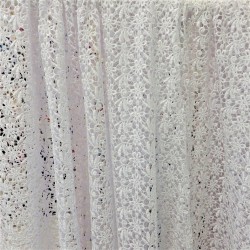 Tissu dentelle guipure / réf : 22875