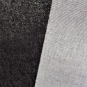 Entoilage thermocollant tissé lourd " noir ou blanc"