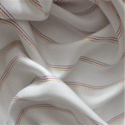Tissu twill viscose à fils lurex / 22892
