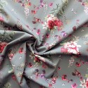 Tissu sergé coton extensible : 12227
