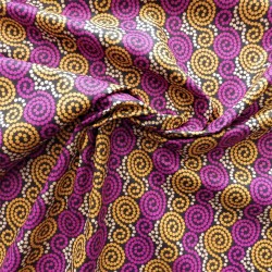 Tissu coton style wax : 22947