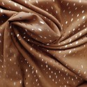 Tissu viscose à pointillés argentés : 22977