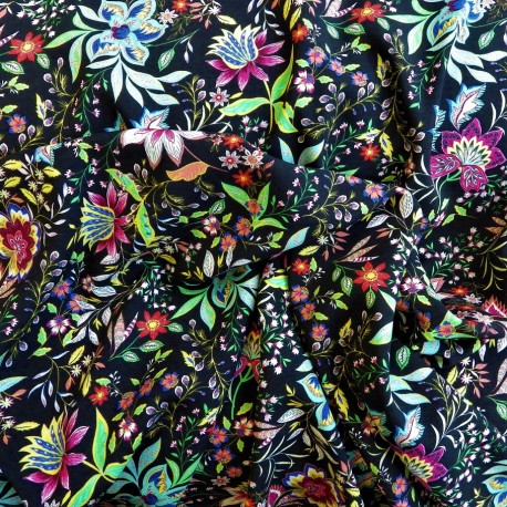 Tissu Viscose flowers :  14.70€