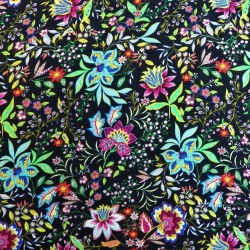Tissu Viscose flowers :  14.70€