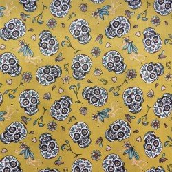 Tissu coton Calaveras : 7.95€