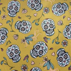 Tissu coton Calaveras : 7.95€