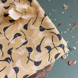 Tissu viscose Brunette "Windy Mustard: 19.90€