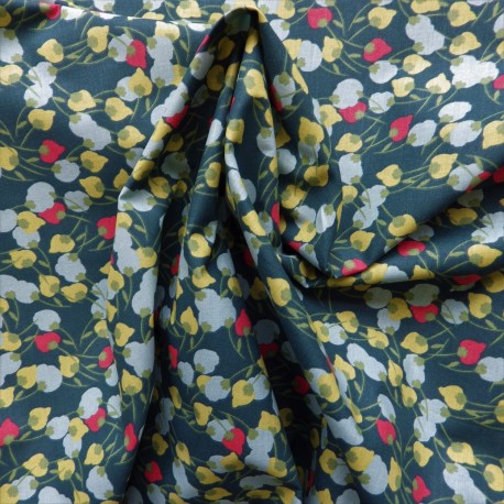 Tissu coton Kisnek vert :  7.95€