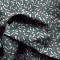 Tissu coton bio Houx : 9.50€