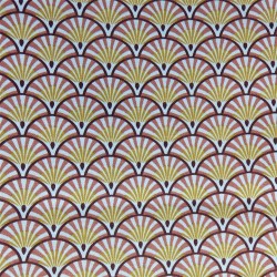 Tissu coton natté à éventail: 11.70€