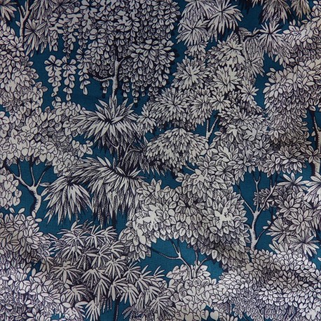 Tissu coton natté Panoramique : 15.70€