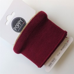 Bande de bord -côte à lurex , 7.90€