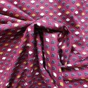Tissu coton à éventails : 7.95€