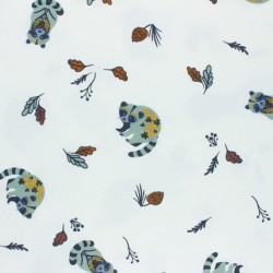 Tissu jersey coton forest: 11.85€